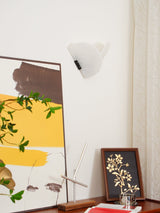 Modern Fly Gaby Alabaster Wall Sconce Set of 2 Elegant LED Indoor Lighting Fixtures