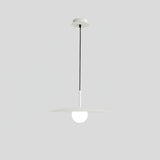 Modern Flying Saucer Glass Pendant Light LED Ceiling Hanging Fixture for Dining Room