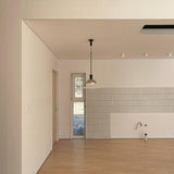 Modern Flying Saucer Pendant Light with PMMA Diffuser and Chrome Reflector