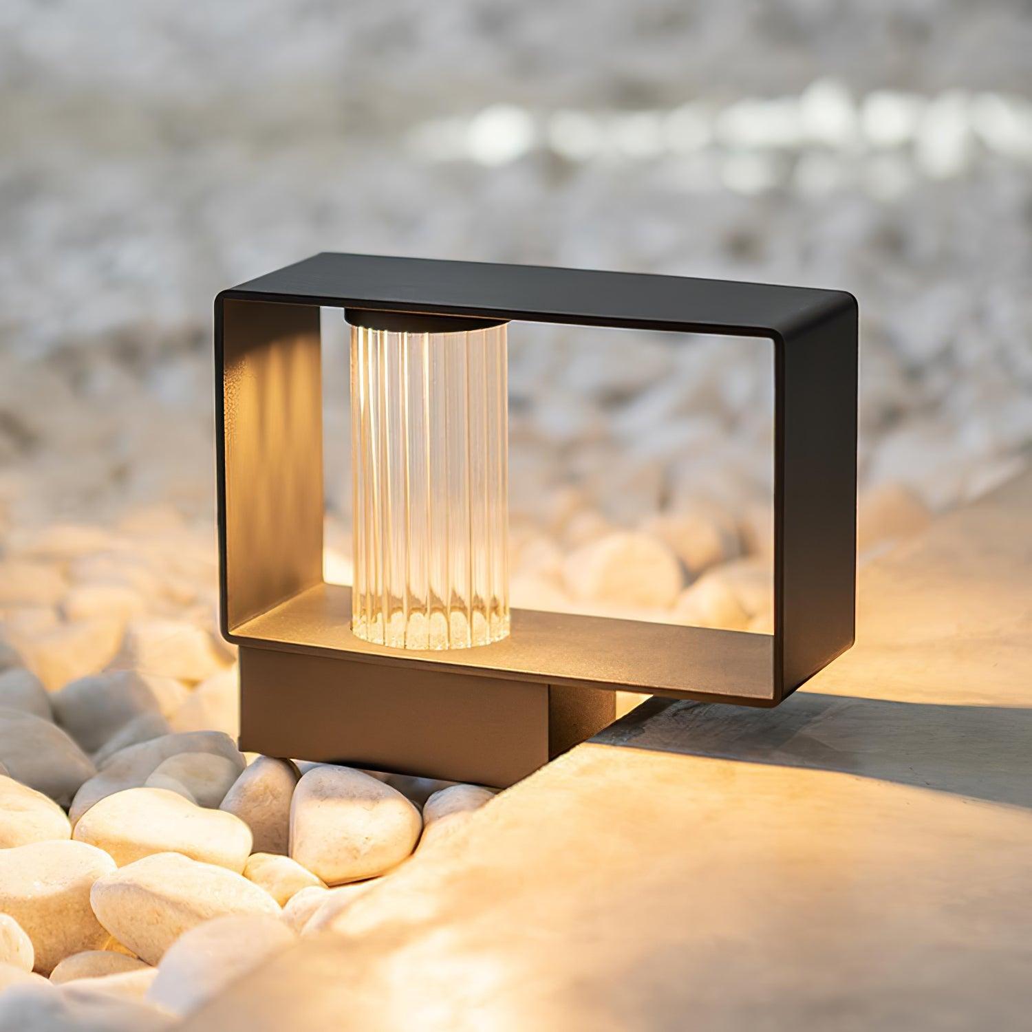 modern-frame-outdoor-post-lamp-waterproof-landscape-lighting-for-pathways-and-gardens