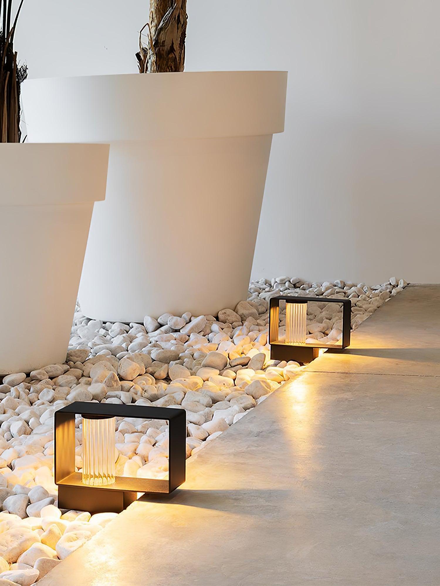 modern-frame-outdoor-post-lamp-waterproof-landscape-lighting-for-pathways-and-gardens