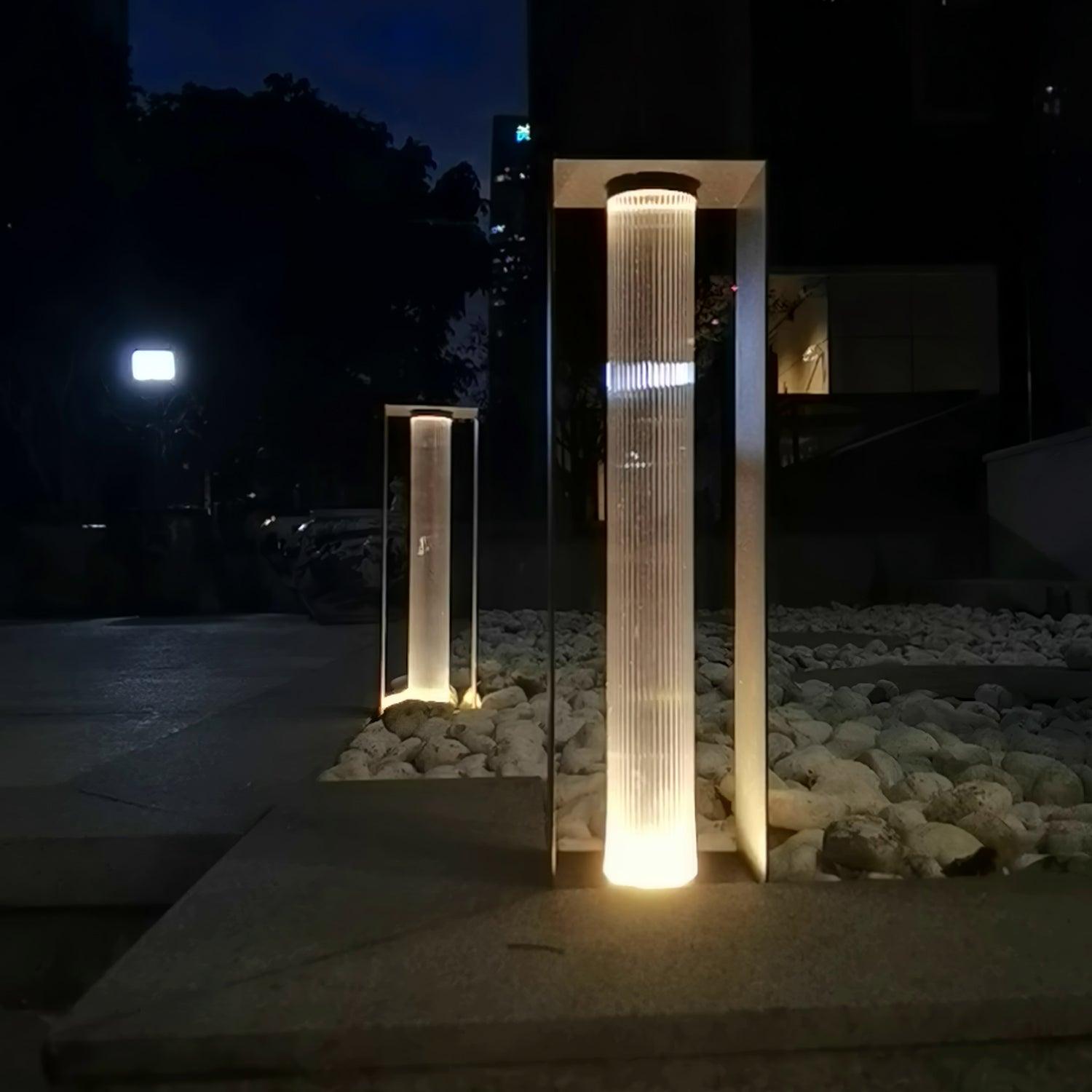 modern-frame-outdoor-post-lamp-waterproof-landscape-lighting-for-pathways-and-gardens