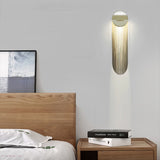 Modern Fringed Metal Wall Sconce Pair Gold and Chrome Indoor Lighting for Living Room