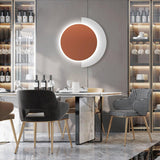 Modern Geometric Abstract Ring LED Wall Sconce Light for Contemporary Interior Decor
