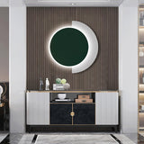 Modern Geometric Abstract Ring LED Wall Sconce Light for Contemporary Interior Decor