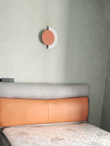 Modern Geometric Abstract Ring LED Wall Sconce Light for Contemporary Interior Decor