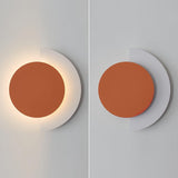 Modern Geometric Abstract Ring LED Wall Sconce Light for Contemporary Interior Decor
