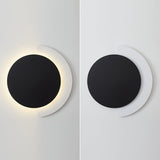 Modern Geometric Abstract Ring LED Wall Sconce Light for Contemporary Interior Decor