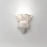 Modern Geometric Alabaster Sconce Wall Light LED Indoor Uplight Bracket Fixture