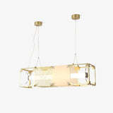 Modern Geometric Cube Modular Pendant Light Adjustable LED Ceiling Hanging Fixture