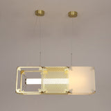 Modern Geometric Cube Modular Pendant Light Adjustable LED Ceiling Hanging Fixture