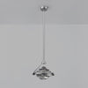 Modern Geometric Diamond Crystal LED Pendant Light Adjustable Ceiling Fixture for Dining Room