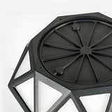 Modern Geometric Diamond LED Outdoor Post Lights Waterproof Aluminum Fence Cap Pillar Lantern