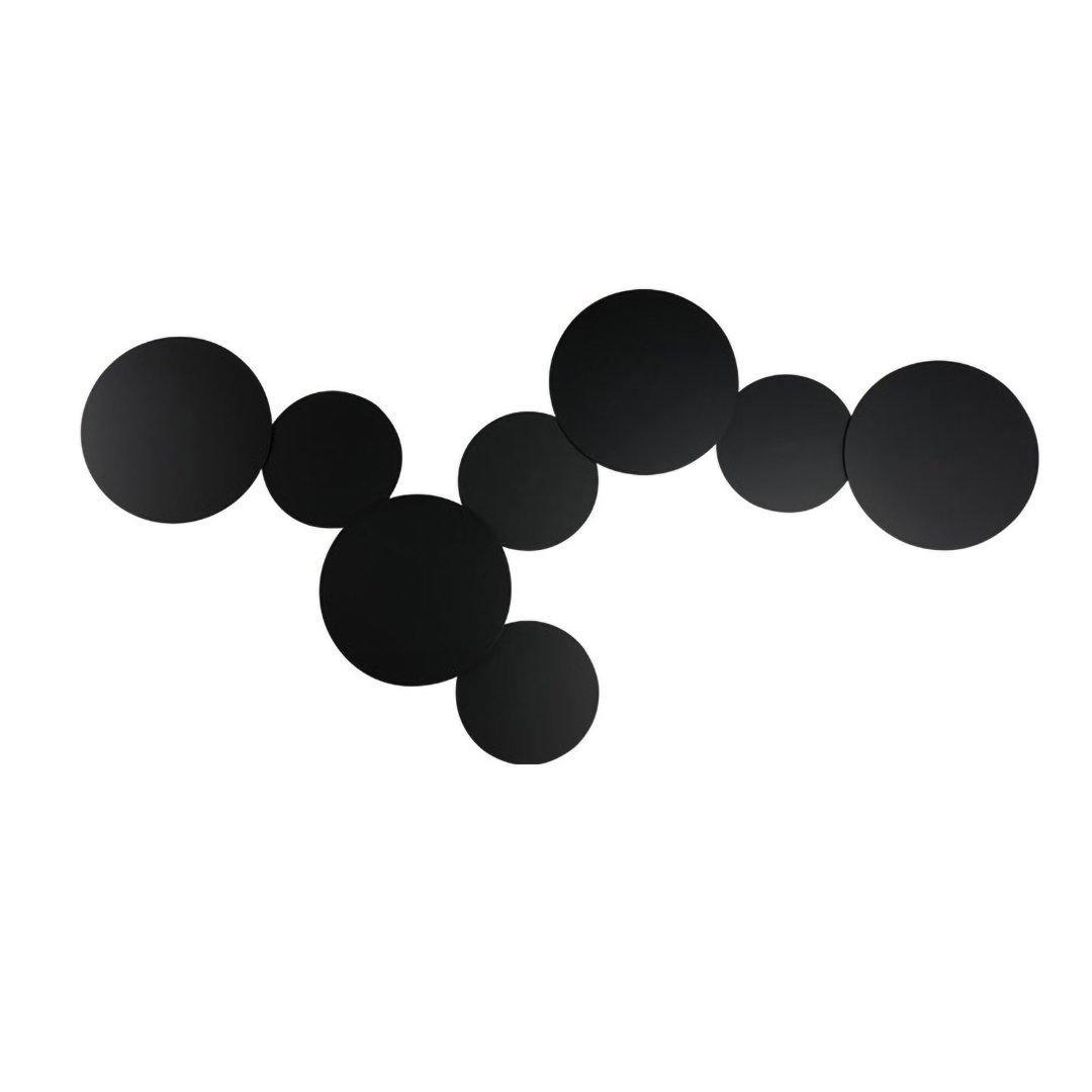 Modern Geometric Disc LED Wall Sconce Minimalist Circular Indirect Lighting Fixture
