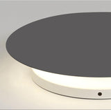 Modern Geometric Disc LED Wall Sconce Minimalist Circular Indirect Lighting Fixture