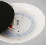 Modern Geometric Disc LED Wall Sconce Minimalist Circular Indirect Lighting Fixture