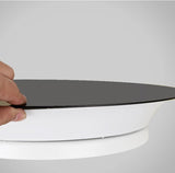 Modern Geometric Disc LED Wall Sconce Minimalist Circular Indirect Lighting Fixture