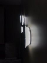 Modern Geometric Disc LED Wall Sconce Minimalist Circular Indirect Lighting Fixture