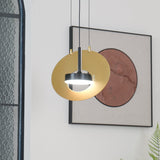 Modern Geometric Eye In The Sky LED Pendant Light for Contemporary Interior Lighting