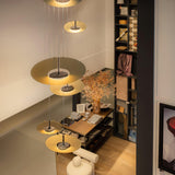 Modern Geometric Eye In The Sky LED Pendant Light for Contemporary Interior Lighting