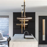 Modern Geometric Eye In The Sky LED Pendant Light for Contemporary Interior Lighting
