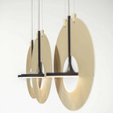 Modern Geometric Eye In The Sky LED Pendant Light for Contemporary Interior Lighting