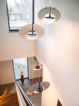 Modern Geometric Eye In The Sky LED Pendant Light for Contemporary Interior Lighting