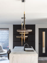 Modern Geometric Eye In The Sky LED Pendant Light for Contemporary Interior Lighting