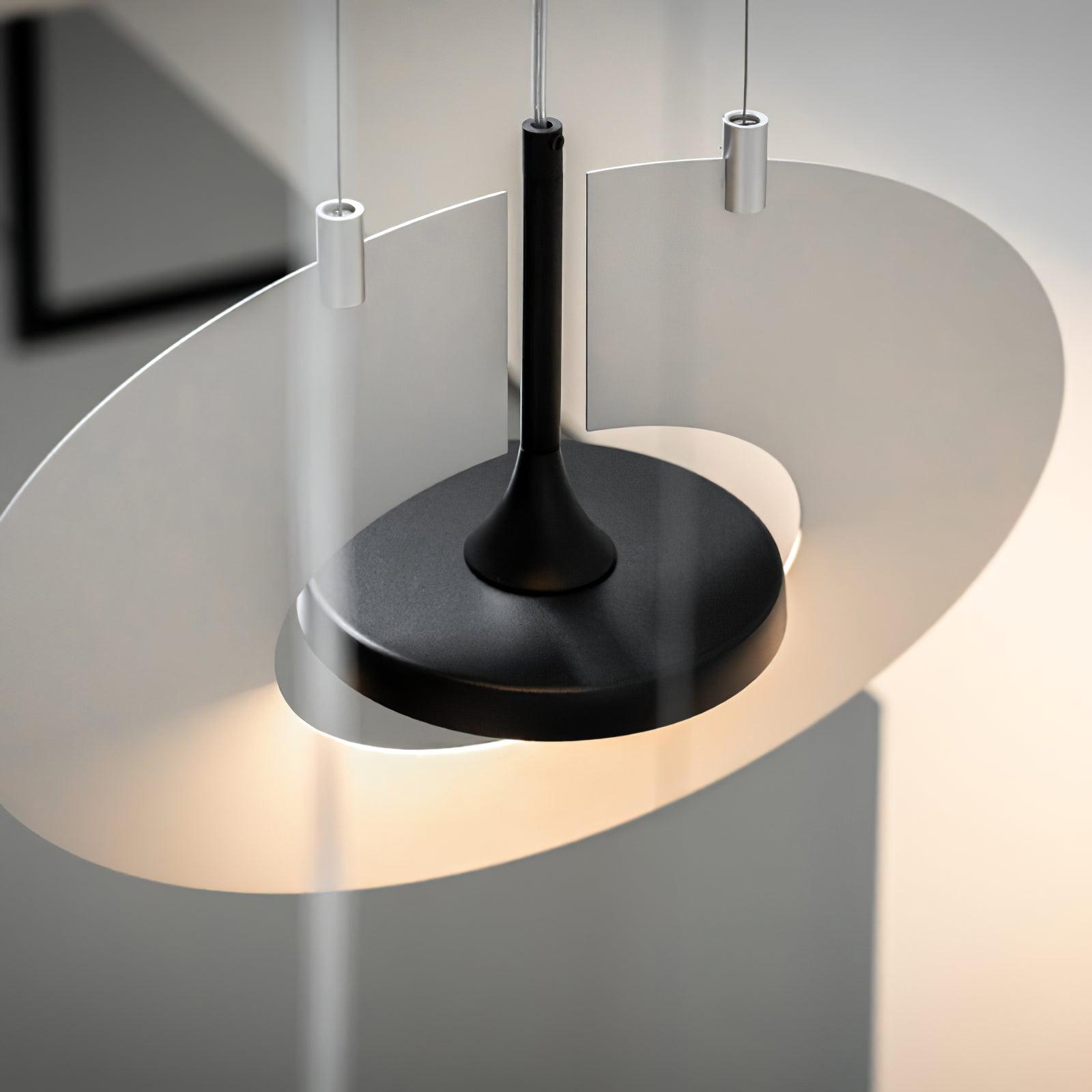 Modern Geometric Eye In The Sky LED Pendant Light for Contemporary Interior Lighting