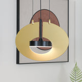 Modern Geometric Eye In The Sky LED Pendant Light for Contemporary Interior Lighting