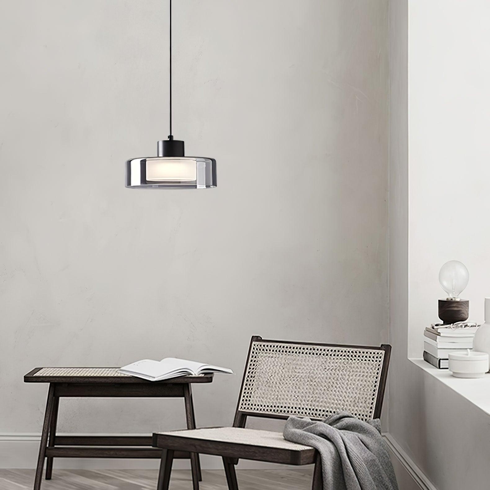 Modern Geometric Glass Pendant Light Series for Kitchen and Dining Room