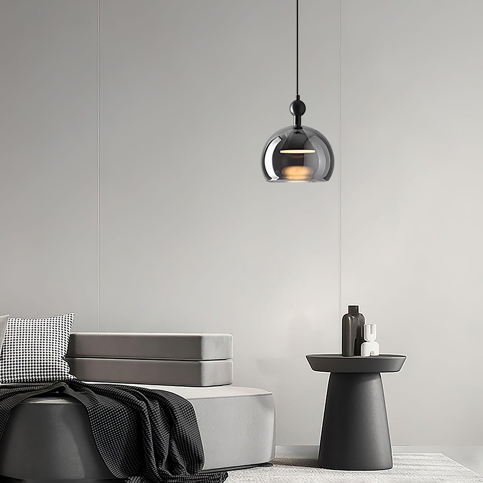 Modern Geometric Glass Pendant Light Series for Kitchen and Dining Room