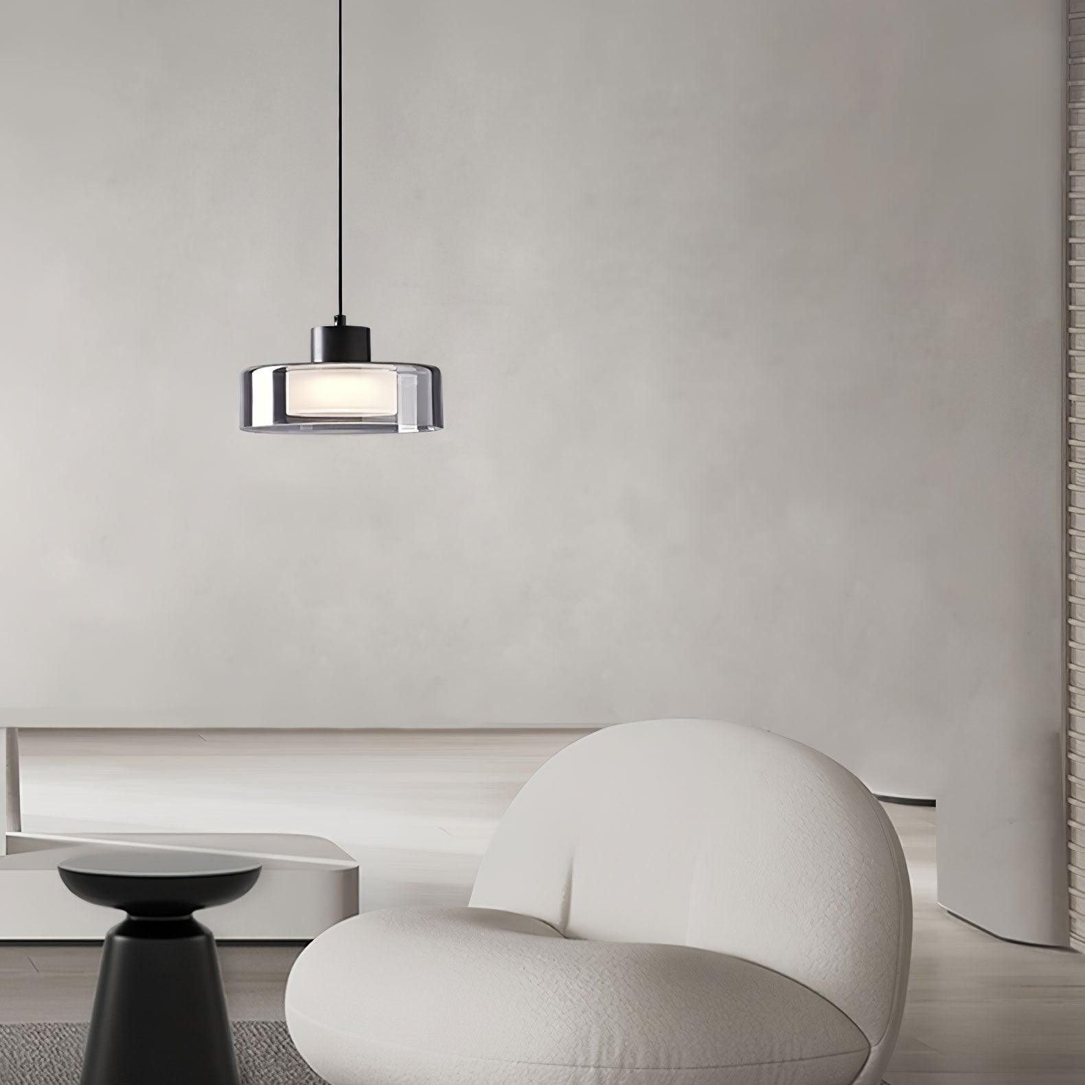 Modern Geometric Glass Pendant Light Series for Kitchen and Dining Room