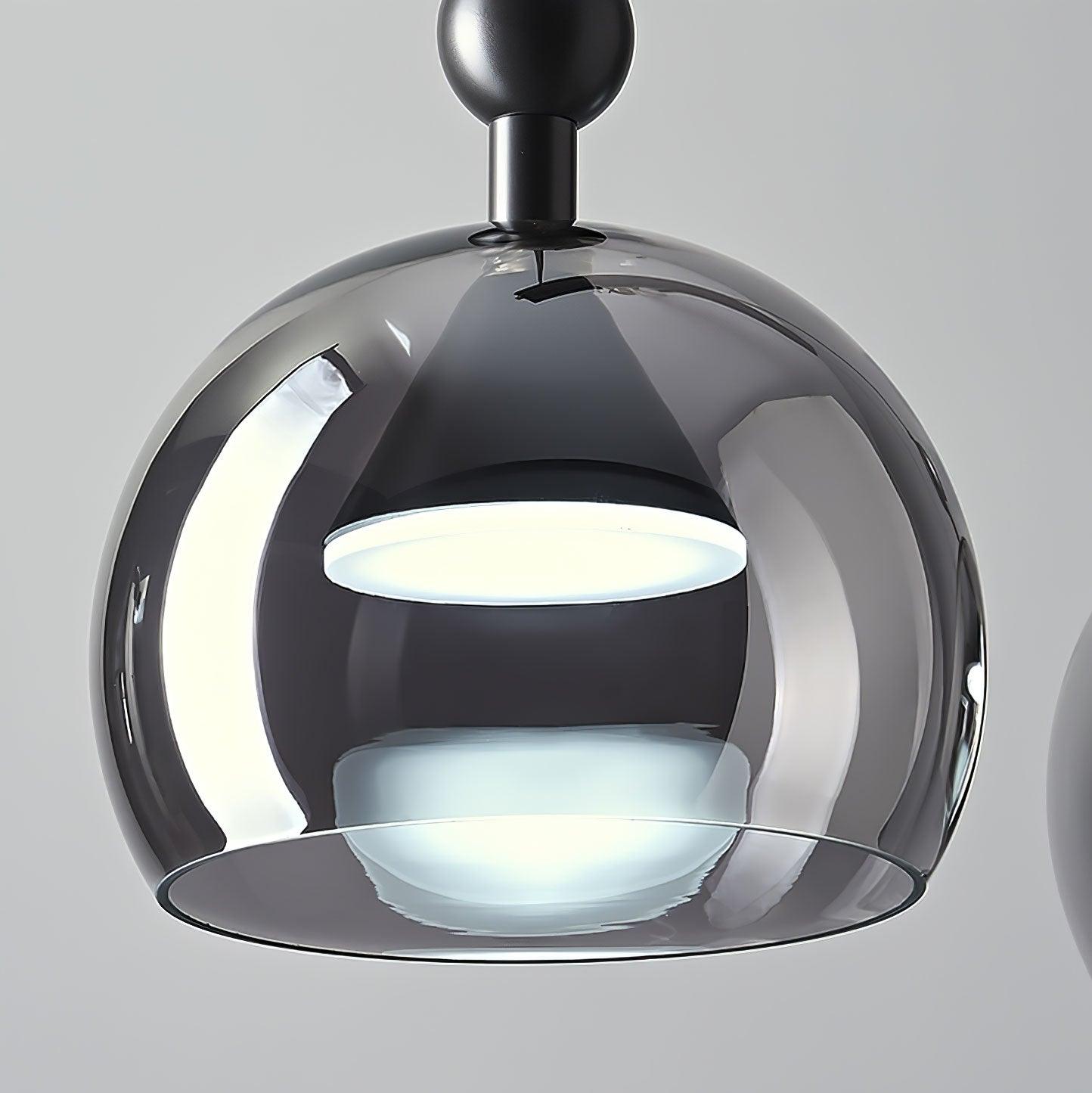 Modern Geometric Glass Pendant Light Series for Kitchen and Dining Room