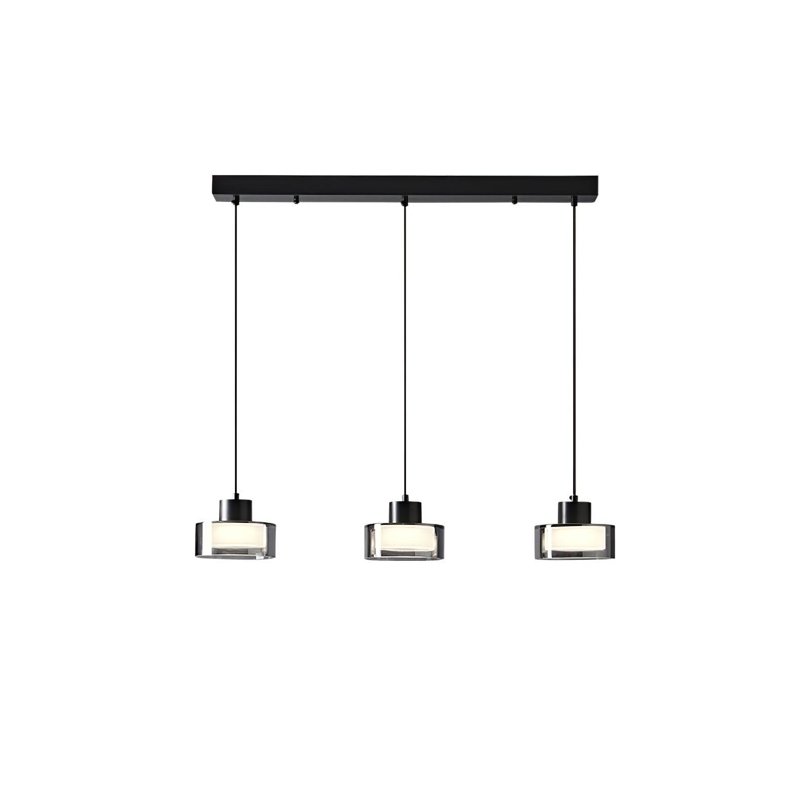 Modern Geometric Glass Pendant Light Series for Kitchen and Dining Room