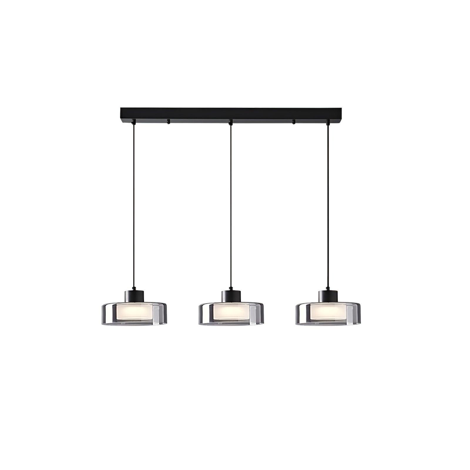 Modern Geometric Glass Pendant Light Series for Kitchen and Dining Room