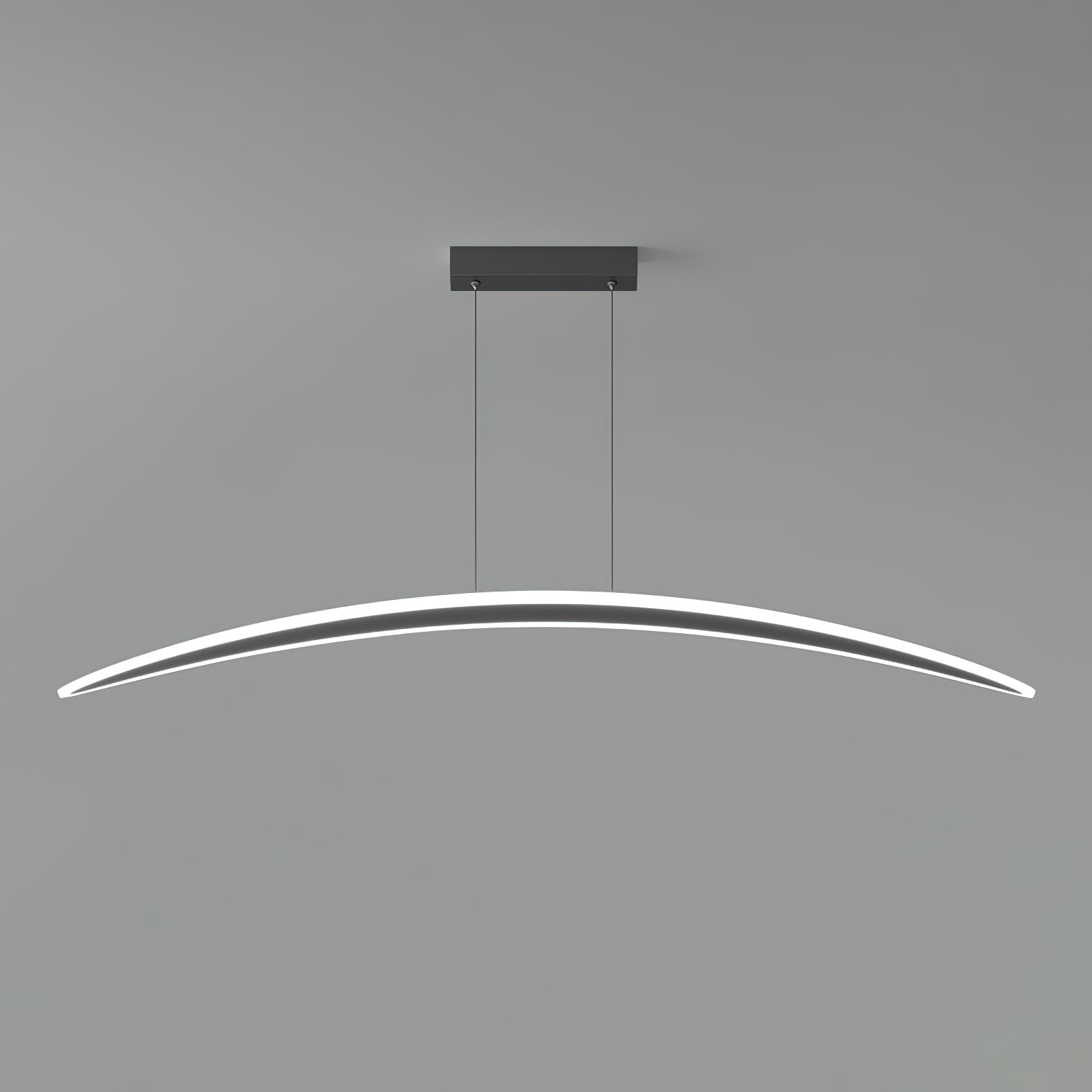 Modern Geometric Hyperbola LED Pendant Light with Adjustable Three Color Temperature