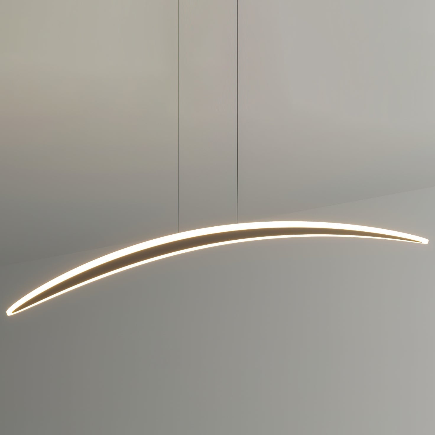 Modern Geometric Hyperbola LED Pendant Light with Adjustable Three Color Temperature