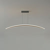 Modern Geometric Hyperbola LED Pendant Light with Adjustable Three Color Temperature