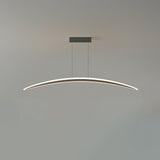 Modern Geometric Hyperbola LED Pendant Light with Adjustable Three Color Temperature