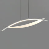 Modern Geometric Hyperbola LED Pendant Light with Adjustable Three Color Temperature