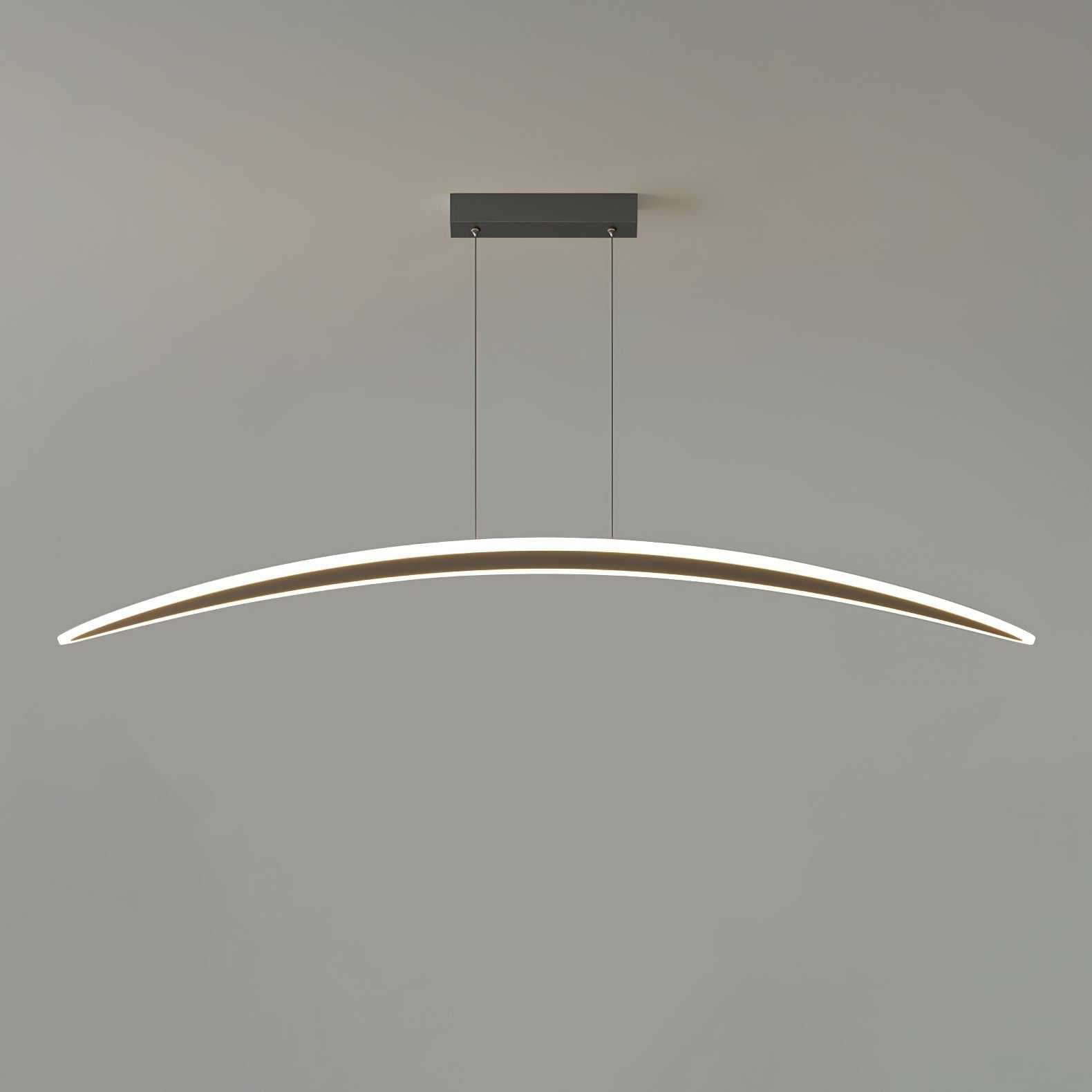 Modern Geometric Hyperbola LED Pendant Light with Adjustable Three Color Temperature