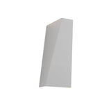 Modern Geometric Indoor LED Up and Down Wall Sconce Light Fixture in Black or White