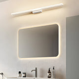 Modern Geometric LED Bathroom Vanity Light with 3 Color Temperature Dimming for Mirror
