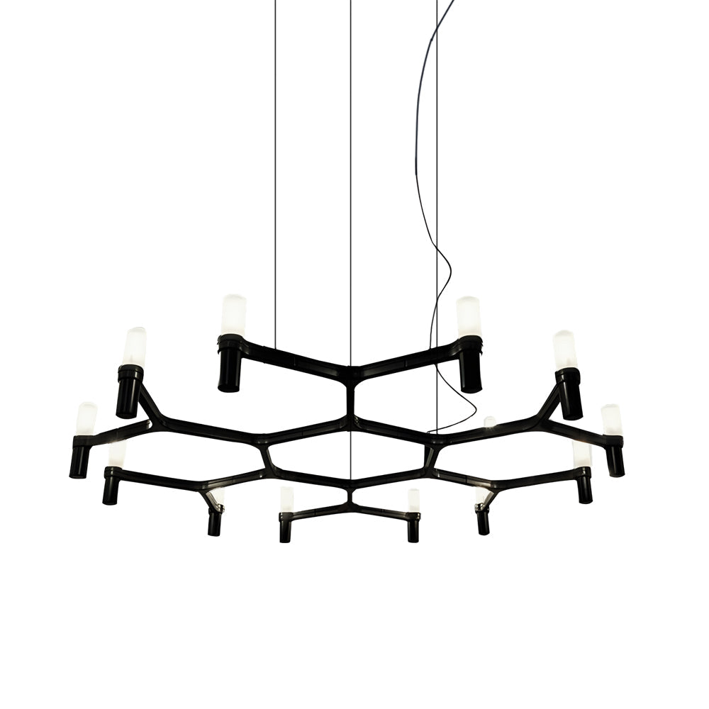 Modern Geometric LED Designer Pendant Light Nordic Special Shaped Aluminum Chandelier