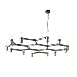 Modern Geometric LED Designer Pendant Light Nordic Special Shaped Aluminum Chandelier