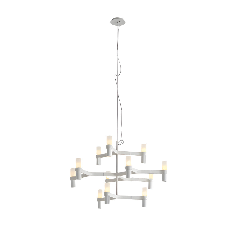 Modern Geometric LED Designer Pendant Light Nordic Special Shaped Aluminum Chandelier