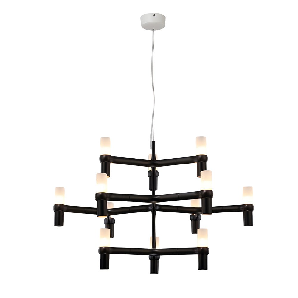 Modern Geometric LED Designer Pendant Light Nordic Special Shaped Aluminum Chandelier