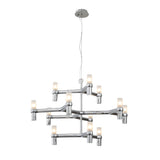 Modern Geometric LED Designer Pendant Light Nordic Special Shaped Aluminum Chandelier