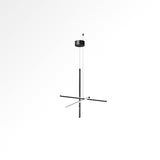 Modern Geometric LED Grid Pendant Light Contemporary Gold and Black Chandelier for Living Room